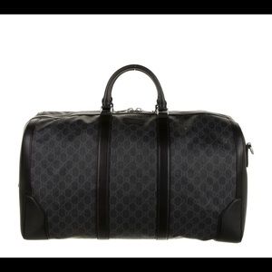 Gucci GG Supreme Carry On Duffle Bag